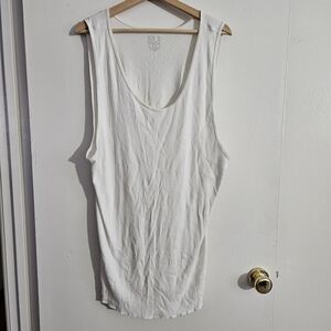 FREE ADD ON! SIZE 5X FRUIT OF THE LOOM white tank top